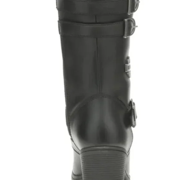 Harley-Davidson Women's Aldale Waterproof Leather Riding Boots - Picture 2 of 6